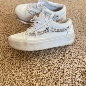 Women’s Platform Vans size 5.